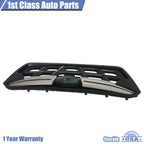 Front Bumper Grille for Subaru Crosstrek (2021–2023) Silver & Black Trim
