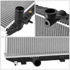 Aluminum Cooling Radiator DPI-13066 for Toyota Highlander Hybrid (2008–2010)