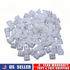 100PCS Nylon Nut #10 Screw Grommet Clip for Toyota 4Runner Corolla Tacoma Tundra (1996–2023)