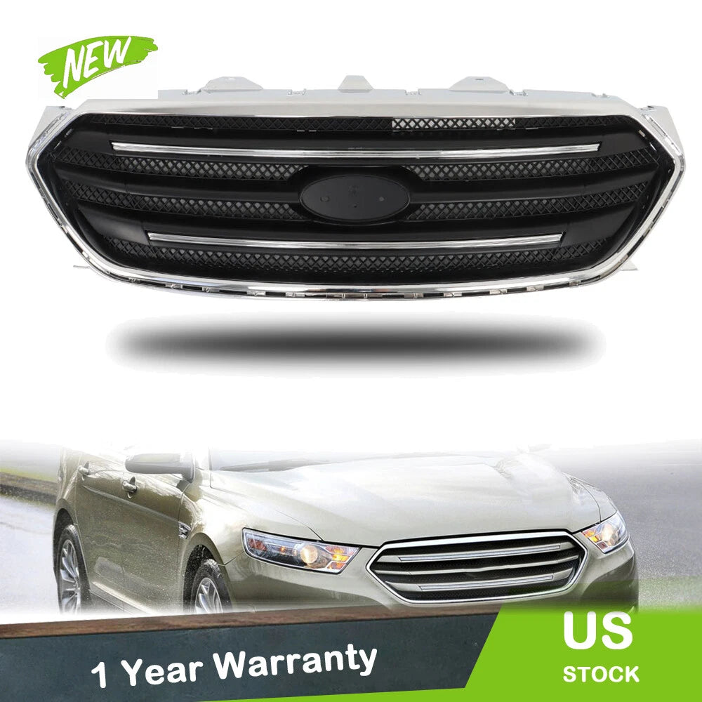 Matte Black Upper Grille for Ford Taurus (2013–2019)