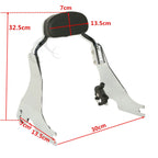 Sissy Bar Short Passenger Back Rest for Harley Sportster 883 1200 XL (2004–2024)