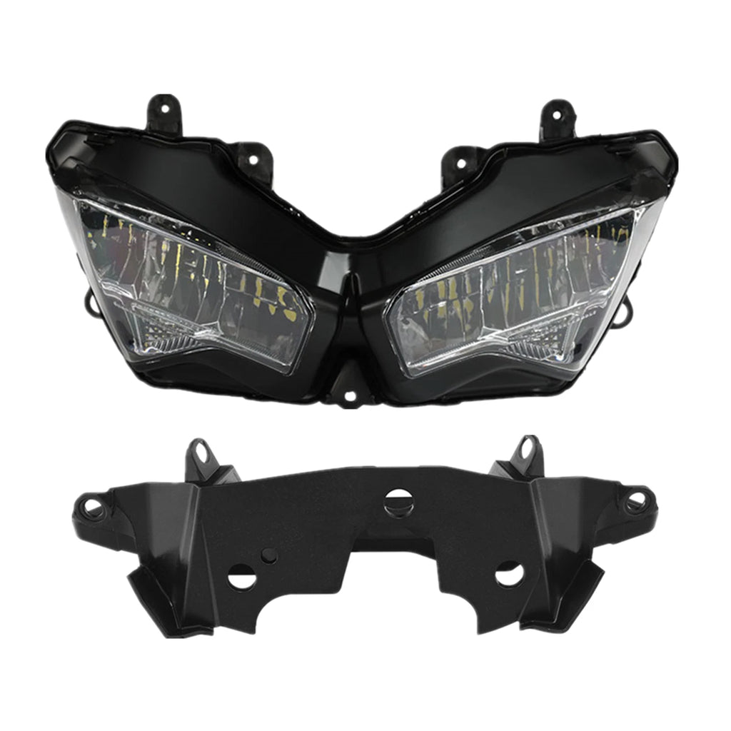 LED Headlight & Fairing Stay Bracket for Kawasaki Ninja ZX6R ZX636 (2019–2023)
