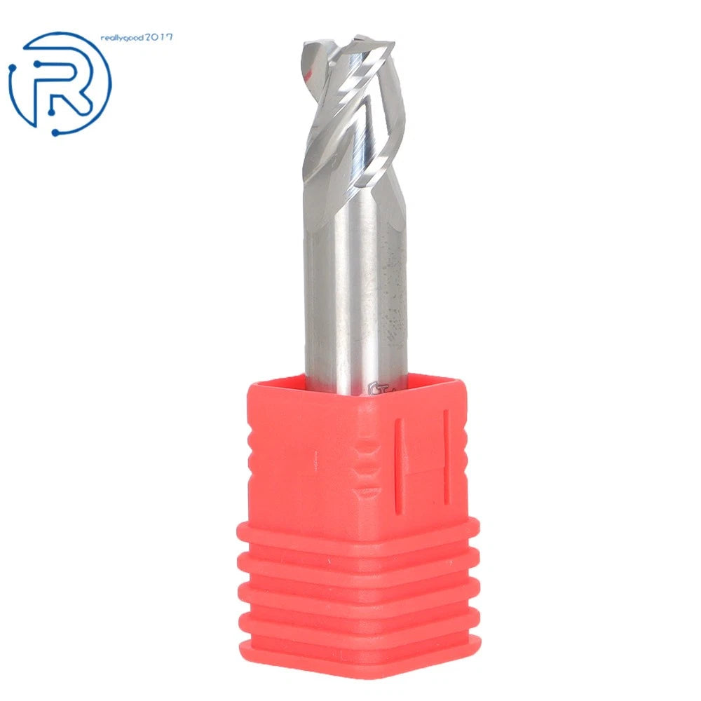 3 Flute 3/8" End Mill for Various Applications (Carbide, 2" Length)