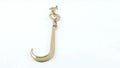 1 Pack 5400lbs G70 15" J Hook w/ TJ Hooks for Towing Wrecker Truck (N/A)