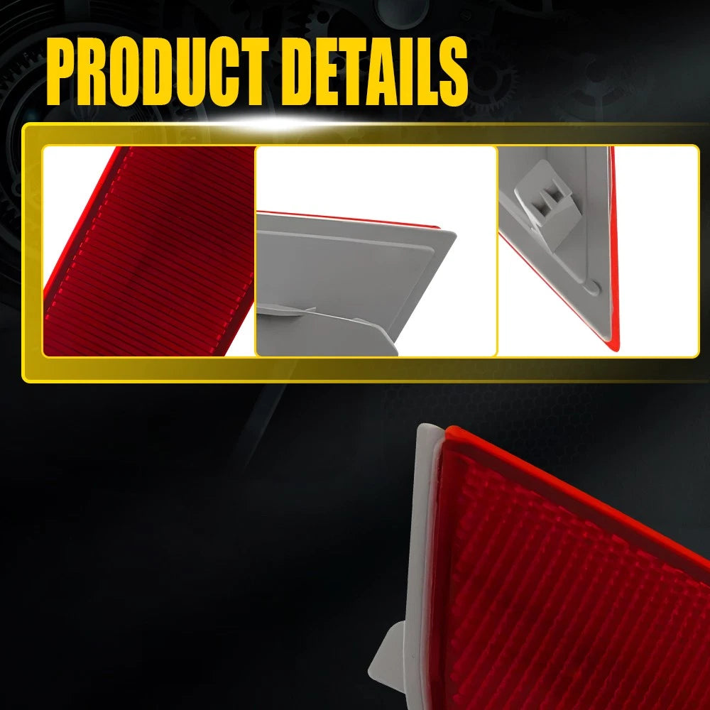Right Rear Bumper Reflector Light for Ford Escape (2013-2019)