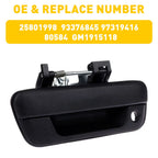 Tailgate Latch Handle for 2004–2012 GM Colorado GMC Canyon Black