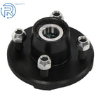 2 Pack Trailer Hub Assembly for 4-Lug Trailers (Fits Various Models)