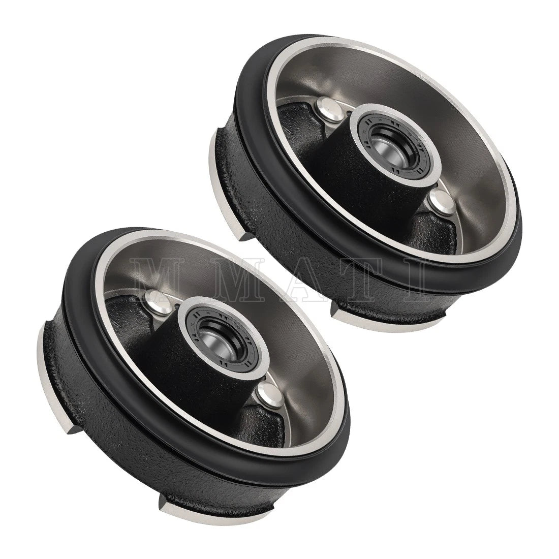 2Pcs Front Brake Drums for Honda Recon 250 TRX250 TRX250TM (1997–2024)