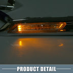 2PCS Side Marker Turn Signal Amber Light for BMW 528i 535i 550i (2011–2016)