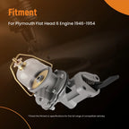Fuel Pump for Dodge D25S D31 D35 D39 D49 Plymouth P15S P17 P22 P24 (1946–1953)