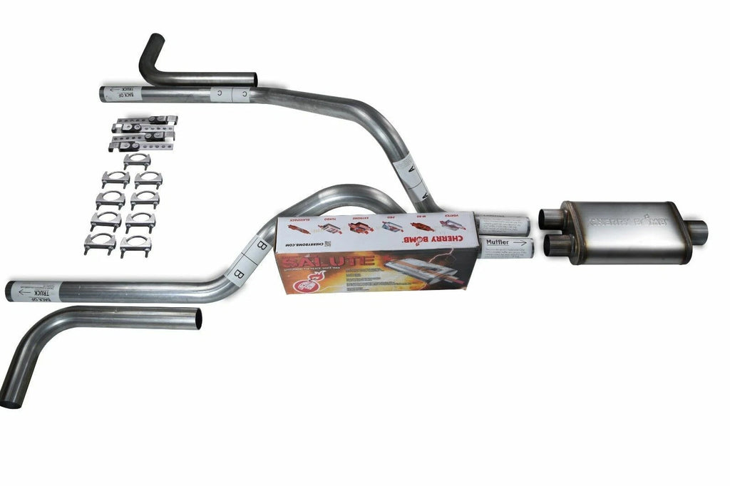 Dual Exhaust Kit for Dodge Dakota (1997–2005) - Side Exit 2.5"