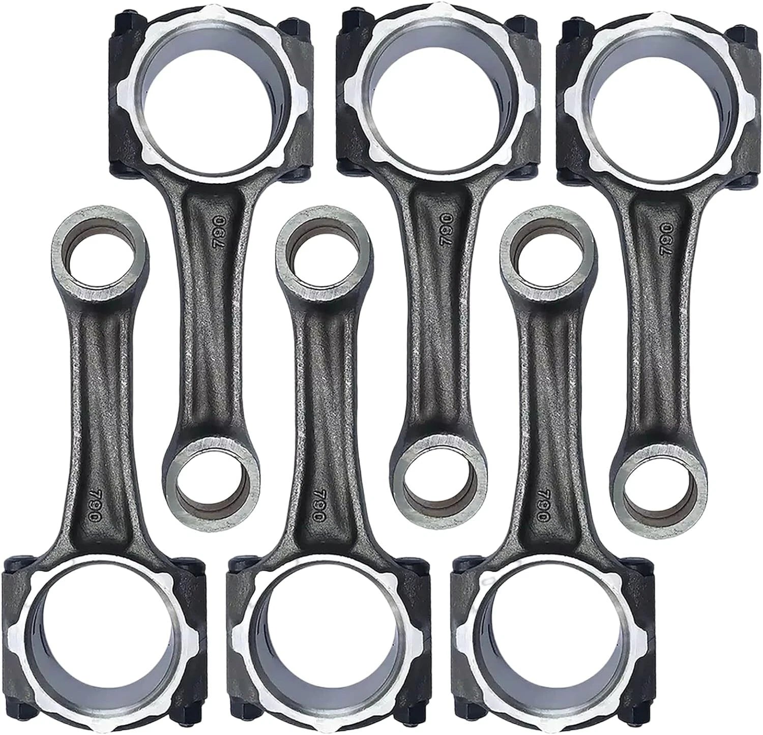 6X Connecting Rod ME101363 for Mitsubishi 4M40 (Excavator CAT 306 307 308D)