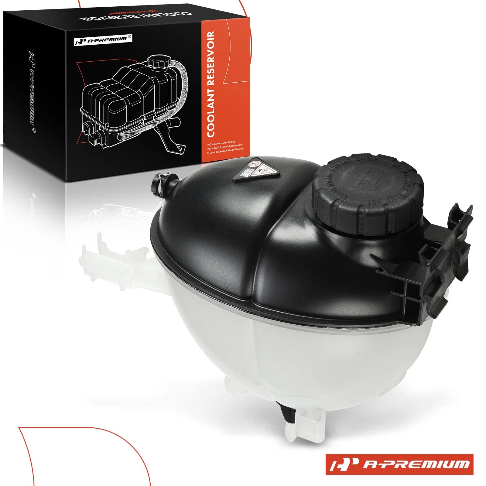 Coolant Expansion Tank with Cap for Mercedes-Benz C63 AMG (2008–2015)