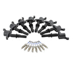Set of 8 Ignition Coils & 8 Iridium Spark Plugs for Ford Lincoln V8