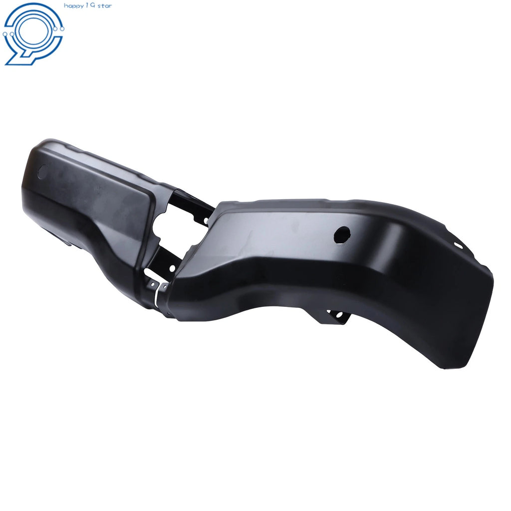 Set of 2 Rear Bumper Caps for Ford Ranger (2019–2023) Black Openings