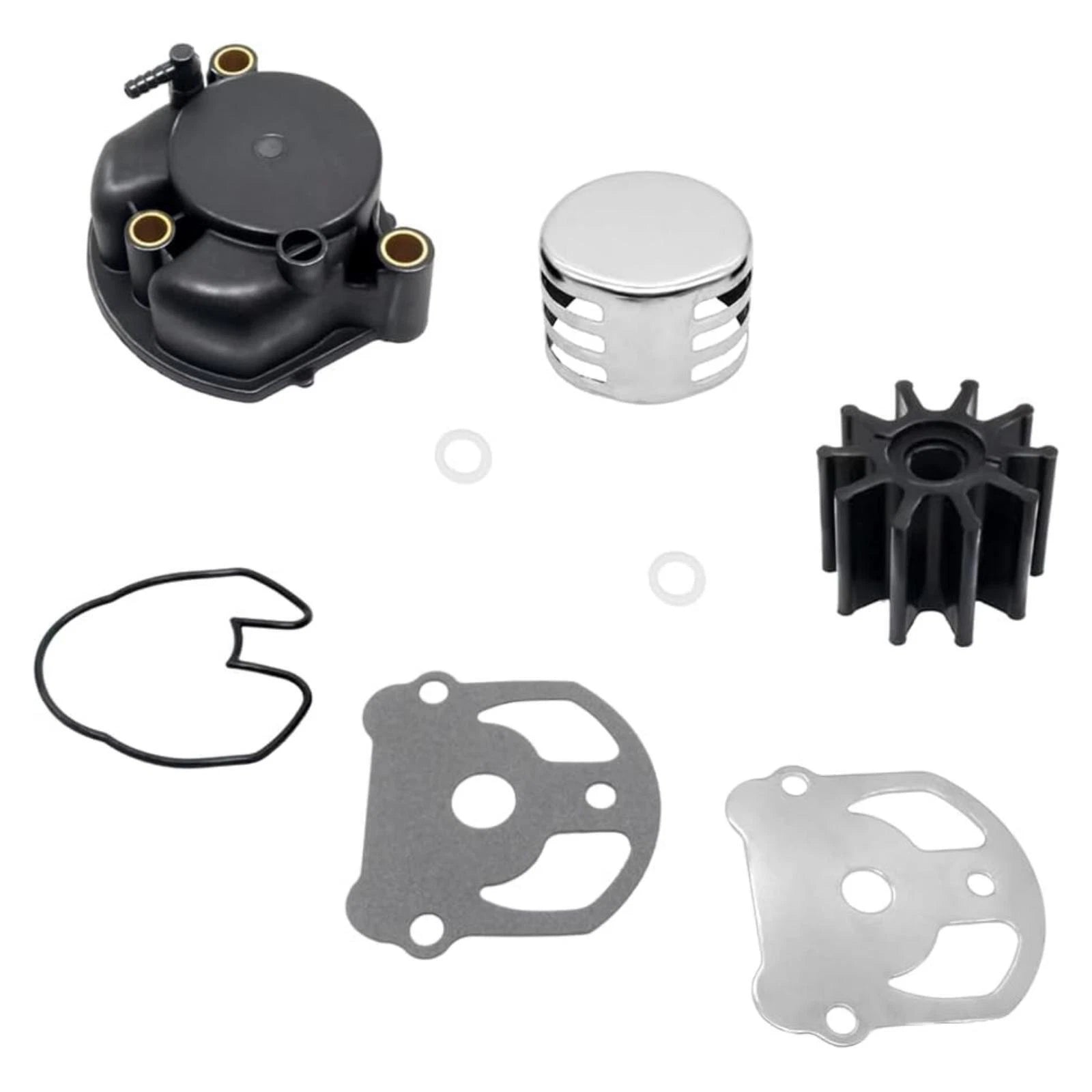 Water Pump Impeller Repair Kit for OMC Cobra 2.3-7.5L Stern Drives (18-3348)