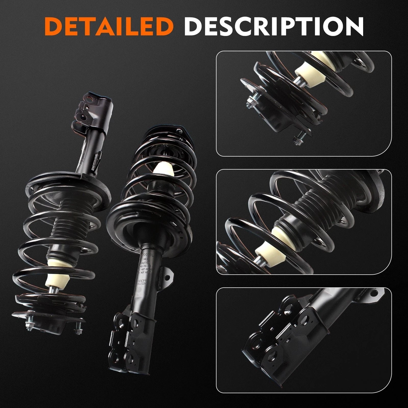 Set of 4 Struts for Toyota Camry Solara (2004–2006)