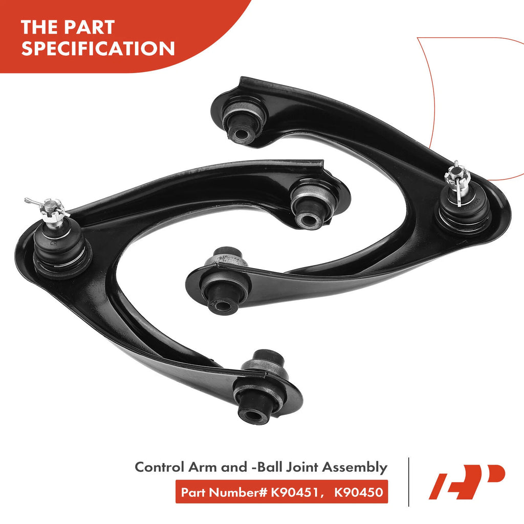 Set of 12 Front Control Arm Sway Bar Link Tie Rod Ends for Honda Civic (1996–2000)