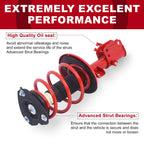 2X Front Complete Shock Struts Assembly for Nissan Altima (2007-2013)