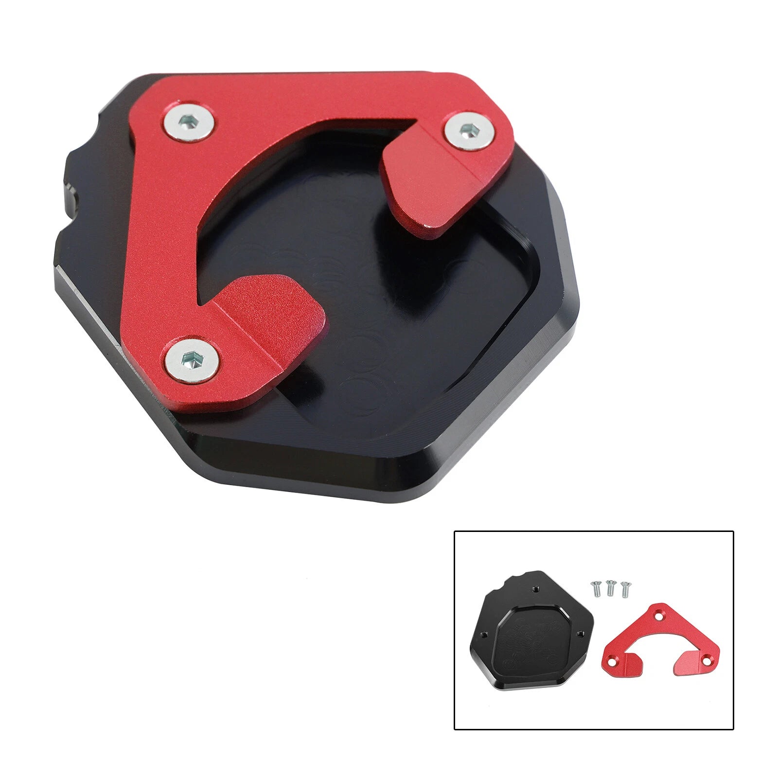 Kickstand Enlarged Plate Pad for Yamaha Tenere 700 (2019–2023)
