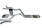 2.5" Dual Exhaust Kit for Dodge Ram 1500 (2004–2008) Magnaflow XL Slash Tips