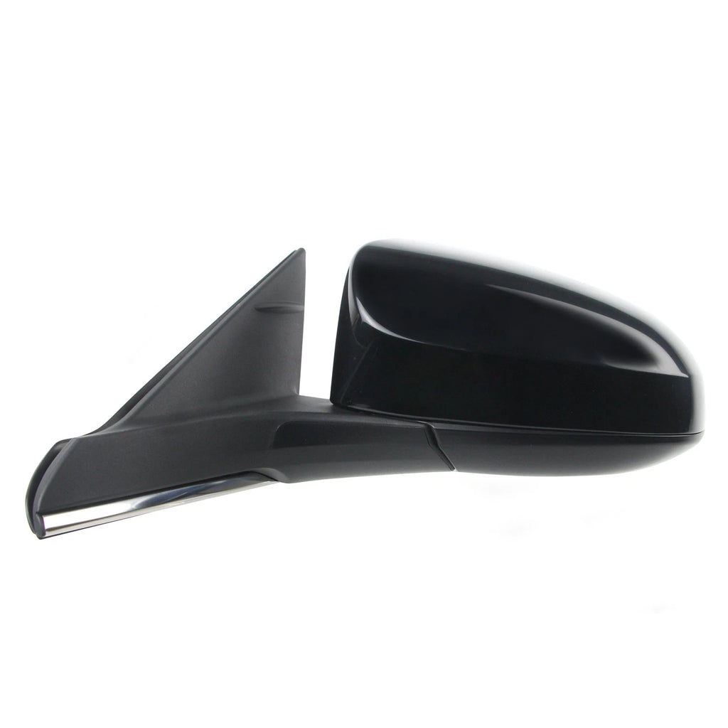 Replacement Ready to Paint Driver Power Door Mirror w/Heated Glass w/Flat Glass