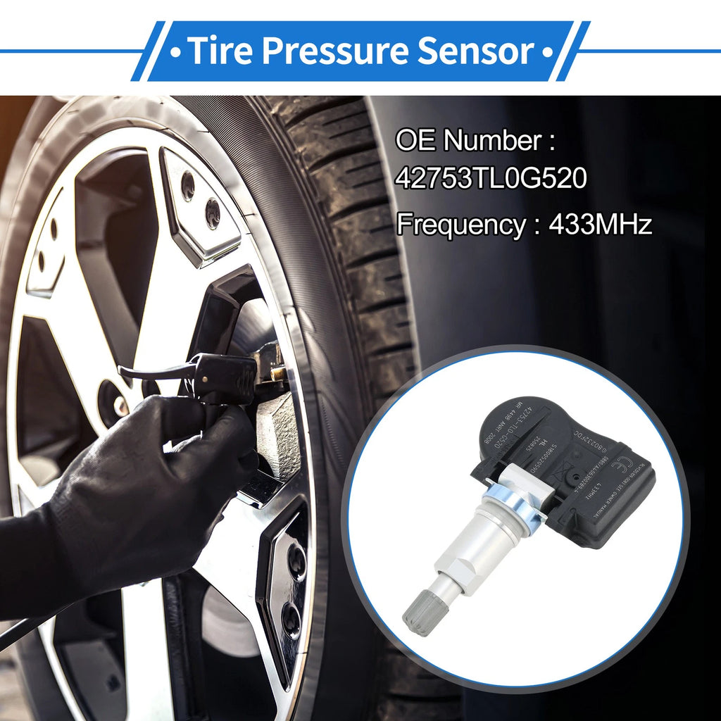 TPMS Sensor No. 42753TL0G520 for Honda Accord (2013–2018)