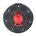 Red Fuel Gas Tank Cap Cover for Kawasaki Ninja 500, ZX-6, ZX-7, ZRX-1100, GPZ500