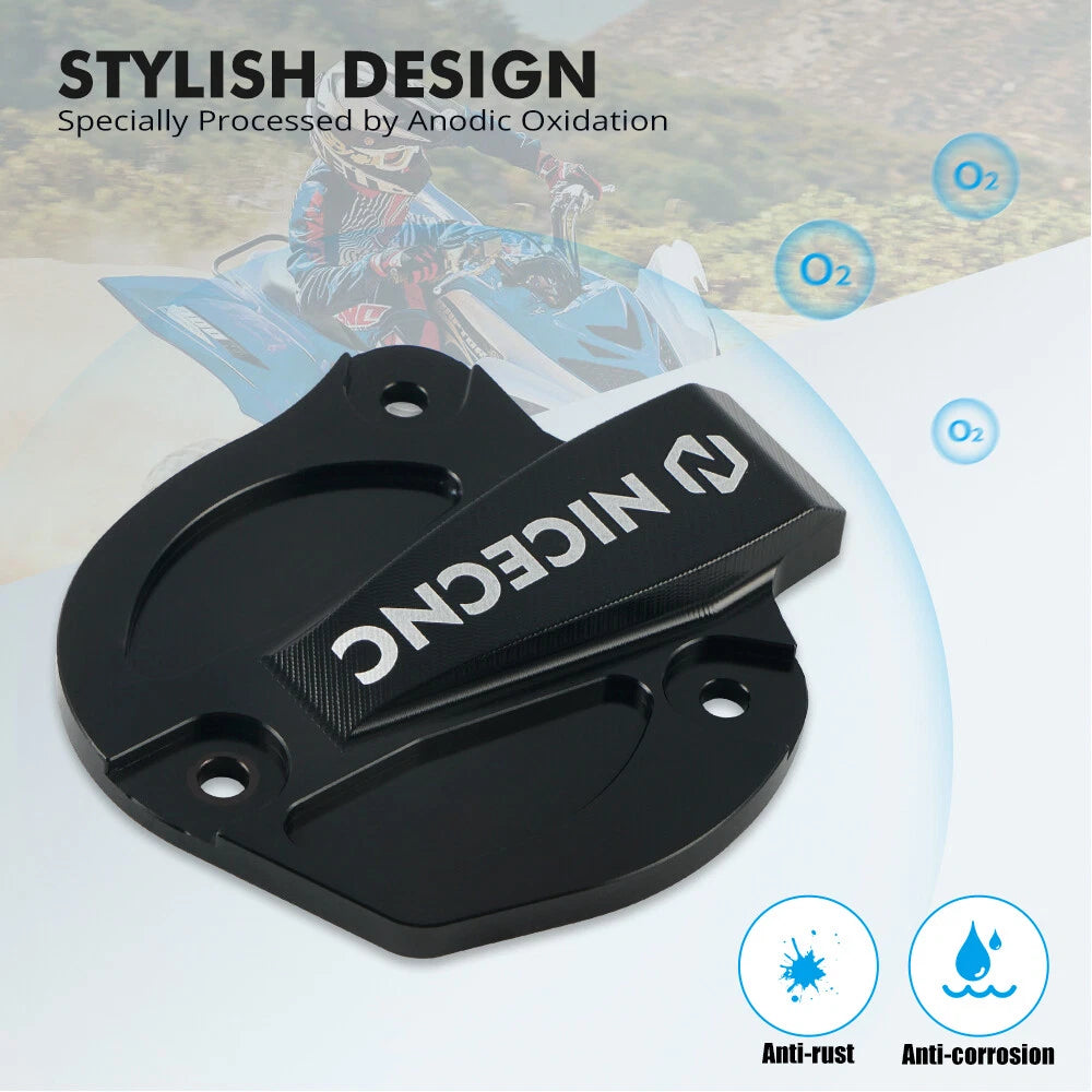Thumb Throttle Cover Guard with Bolts for Yamaha Raptor 700 700R (2011–2026)