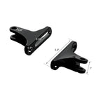 Mini Passenger Footpeg Mounts for Harley Touring Street Road Glide (1993-2025)