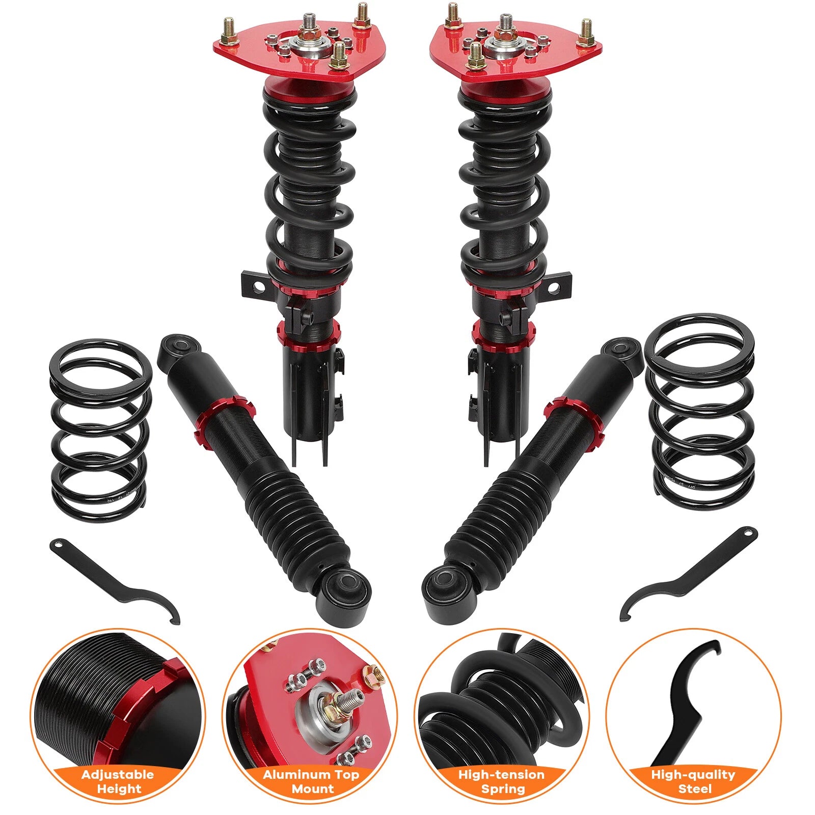 Coilovers for Hyundai Veloster (2012–2015) Adjustable Height Suspension
