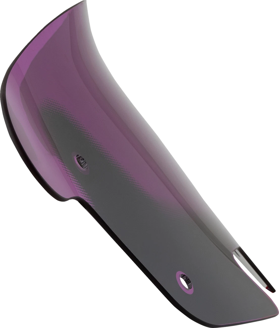 Klock Werks Kolor Flare Windshield 10" for Harley Davidson (2014–2023) - Purple KWW-04-0641