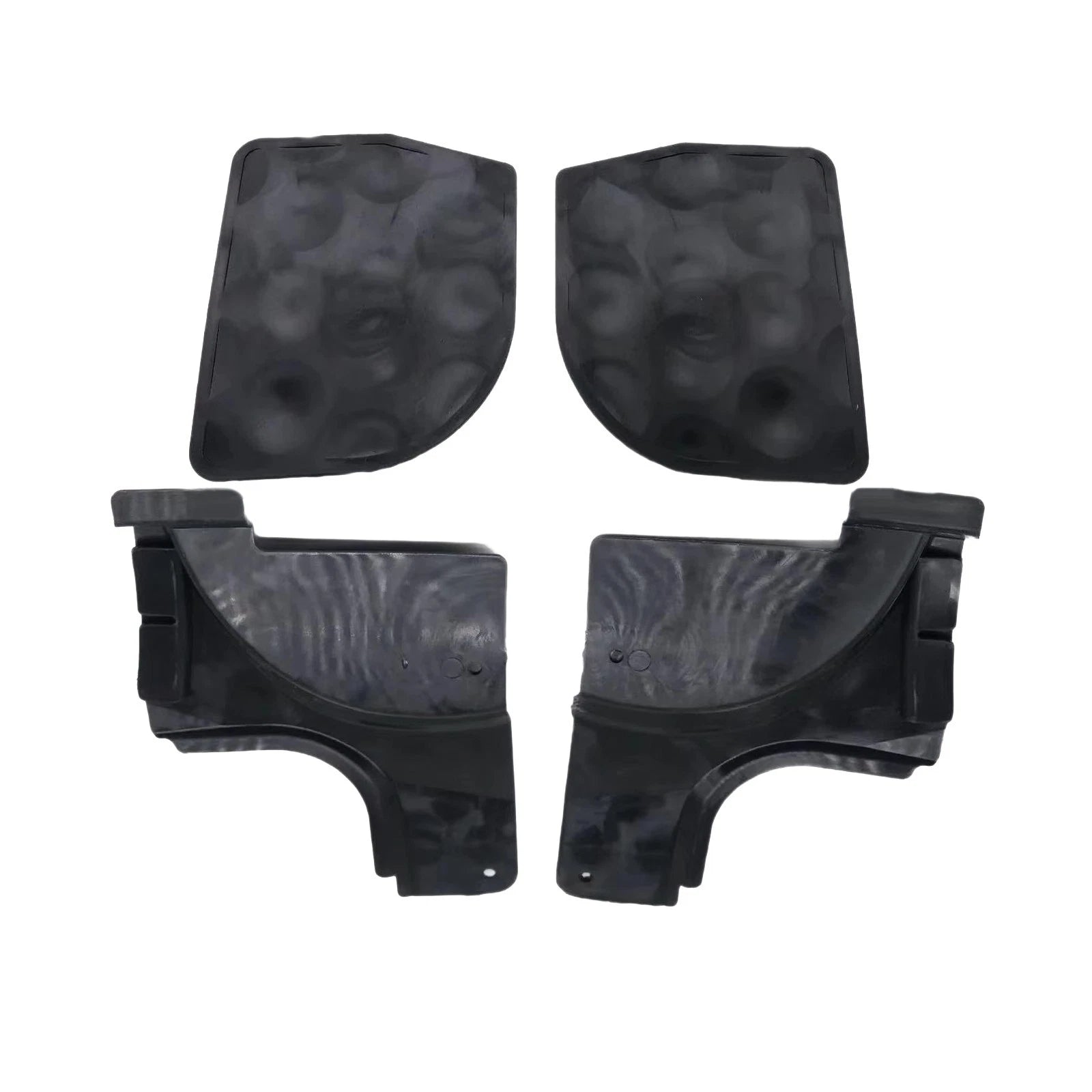 4X Outsole Guard Plate Cover Set for Passat B6 B7 Sharan Magotan (2005–2016)