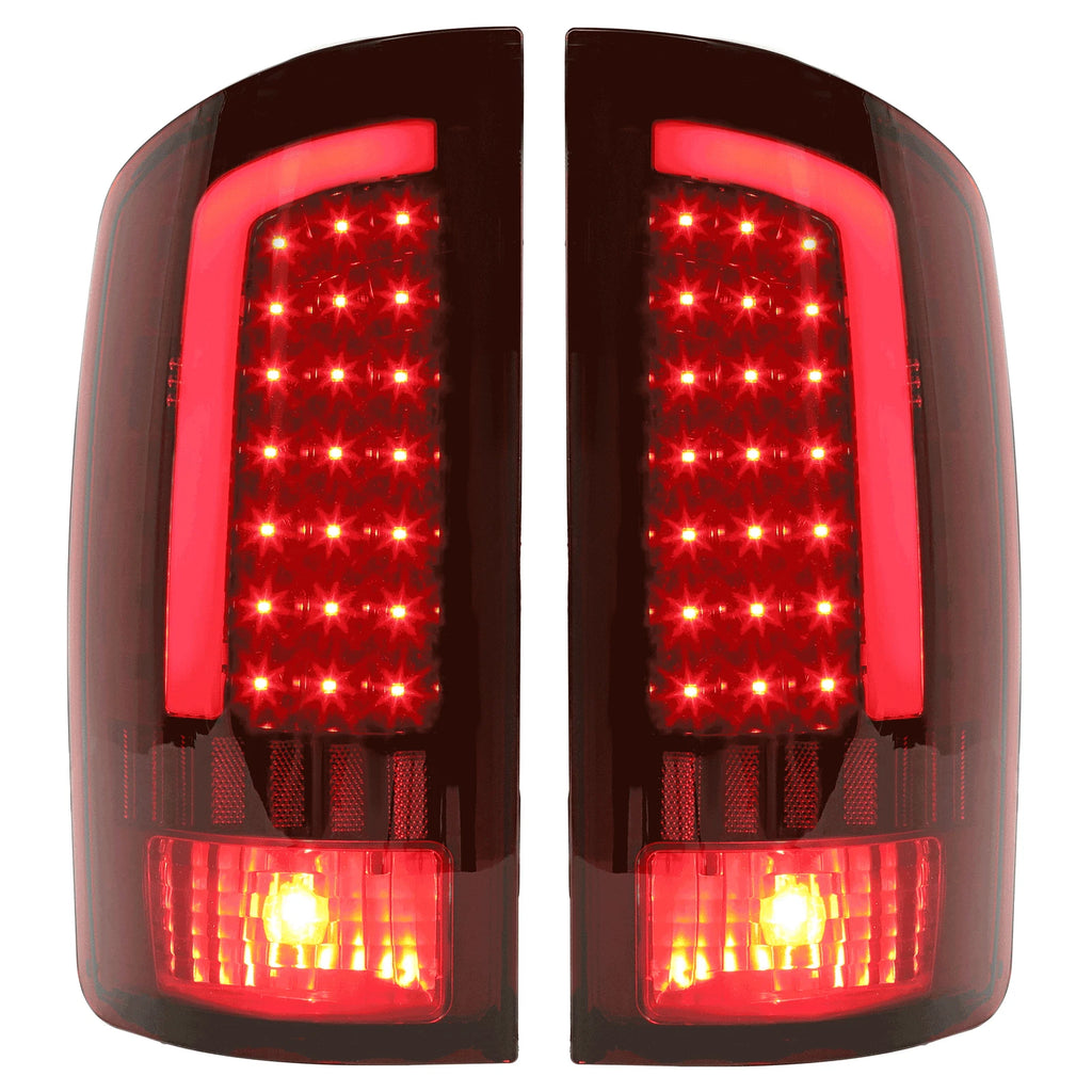 Set of 2 LED Tail Lights for Dodge Ram 1500 2500 3500 (2002–2006)