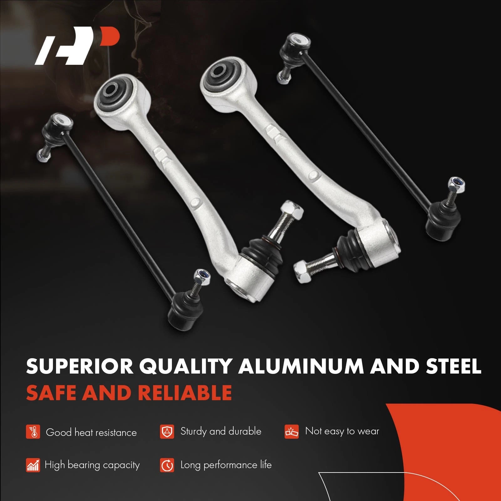 12Pcs Control Arm Stabilizer Bar Link for BMW