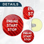 Engine Start Stop Button Cover for Subaru BRZ (2013–2021) - Red