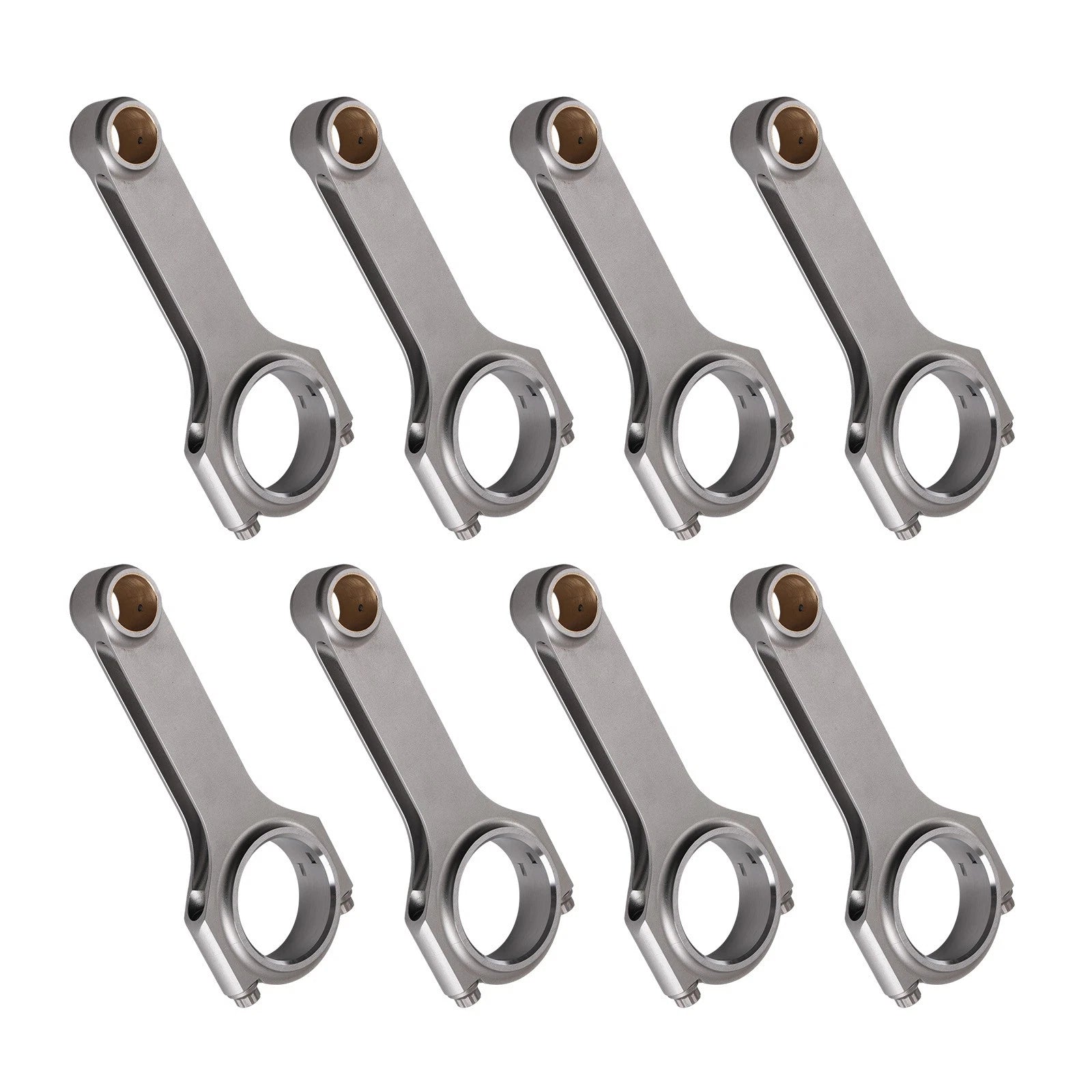 Forged 4340 H-Beam Connecting Rods for GM Aircooled Engine (5.400", ARP 2000)