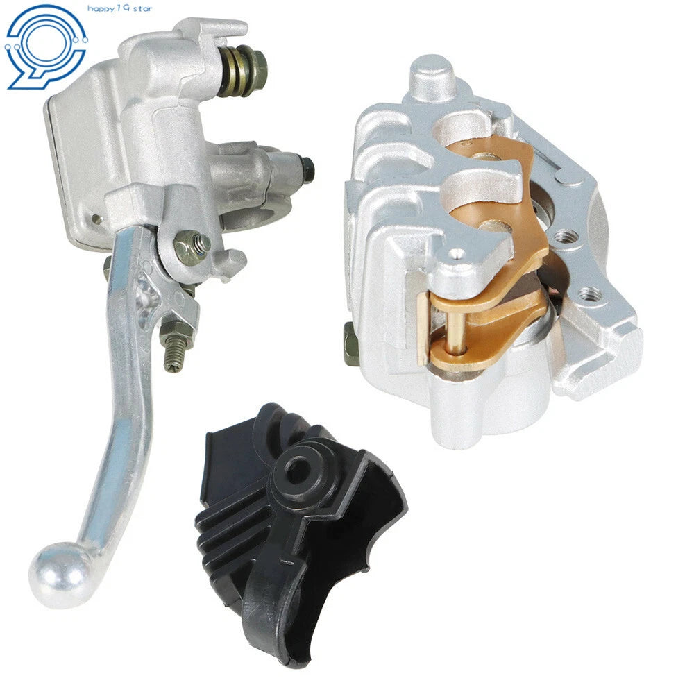 Front Master Cylinder Lever + Brake Caliper Pad for Honda XR250R 400R 600R 650LR (1996–2007)