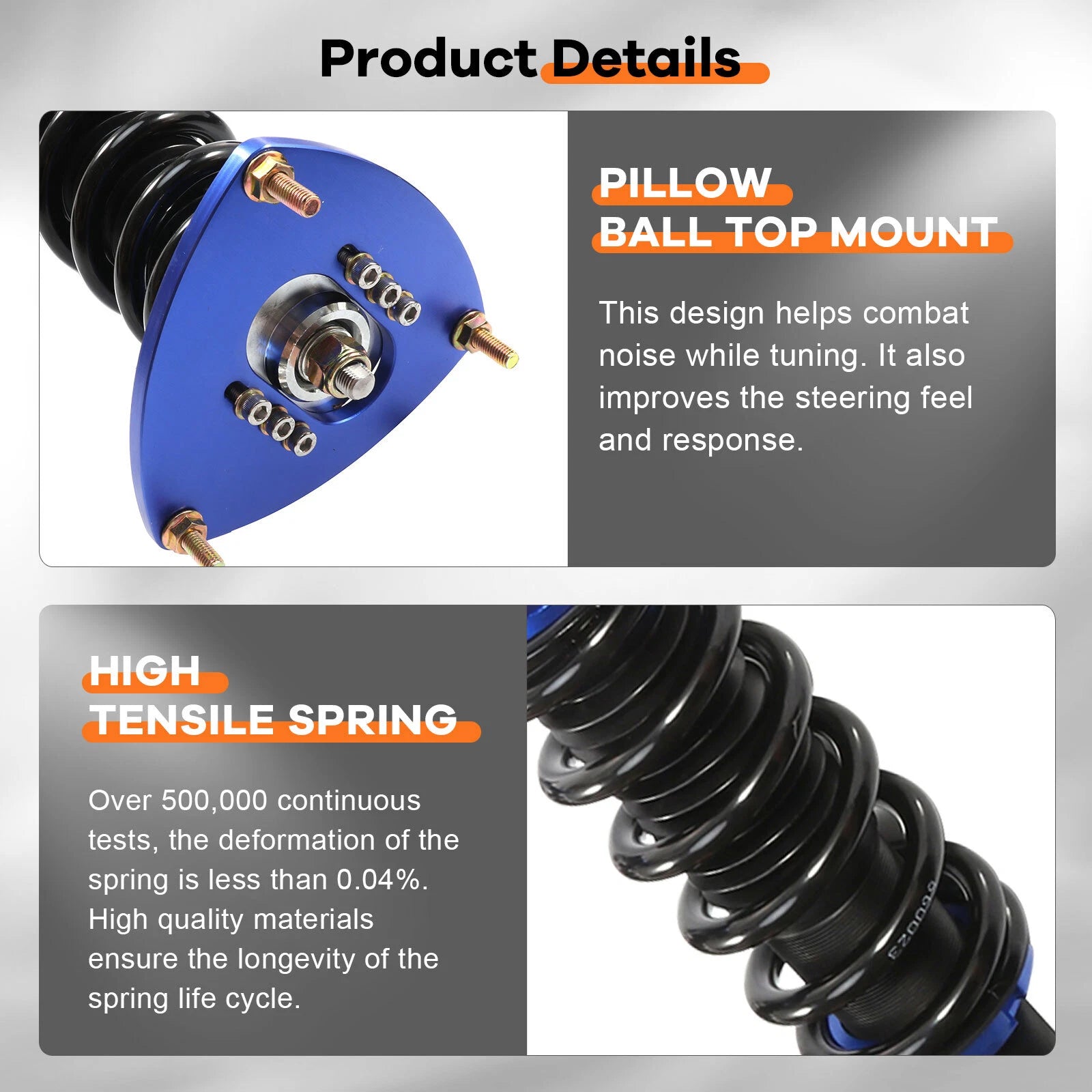 Coilovers for Subaru Impreza WRX STi 2008–2013