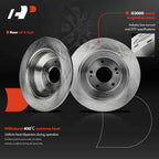 Rear Disc Brake Rotors for Hyundai Santa Fe Sport, Kia Sedona, Sorento (2013–2019)