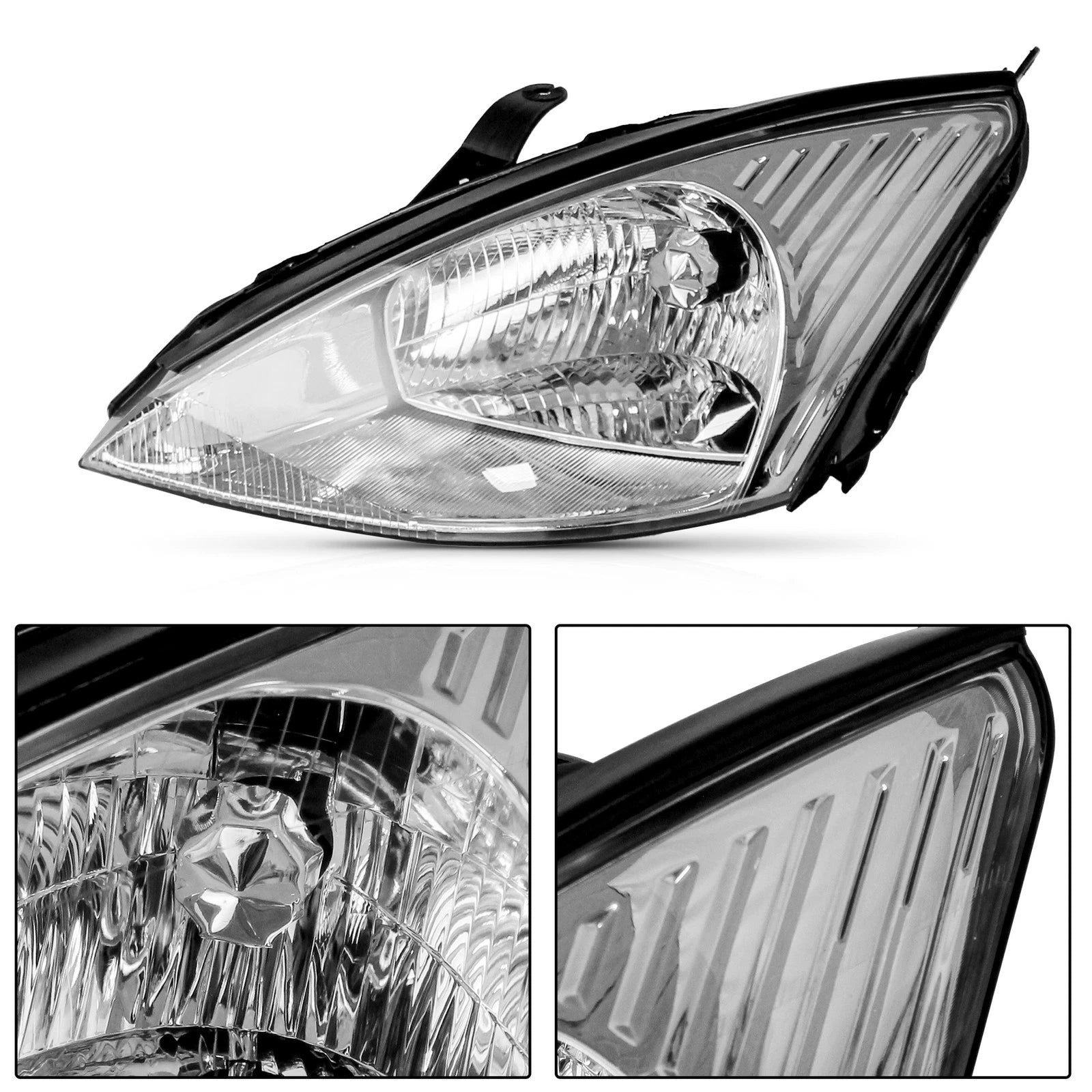 Headlight Pair for Ford Focus (2000-2004)