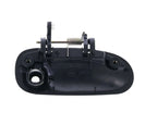 Front Left Outer Door Handle Smooth Black for Honda Civic EK (1996–2000)