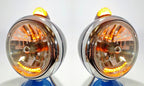 Headlamp Bucket Pair Left Right LED Amber Turn for Ford Ranger (2015–2022)