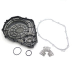 Black Aluminum Engine Clutch Cover with Gasket for Suzuki GSXR 600 750 (2006–2023)
