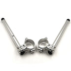 50mm CNC Raised Riser Clip Ons for Motorcycle (7/8" Handlebars)