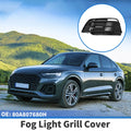 1pc Fog Light Grill for Audi Q5 SQ5 (2018–2022) No. 80A807680H Black