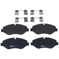 Set of 4 Disc Brake Pads for Mercedes-Benz Sprinter 2500 (2010–2018)