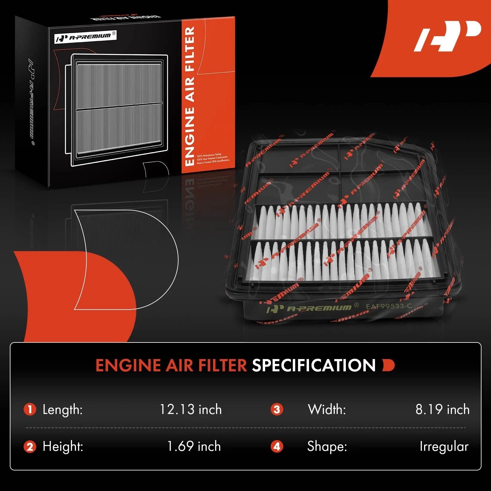 Engine Air Filter for Mitsubishi Outlander (2018-2022)