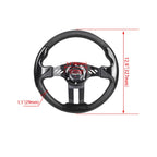 6 Bolt Aluminum 13" Black Racing Steering Wheel for Universal Fit