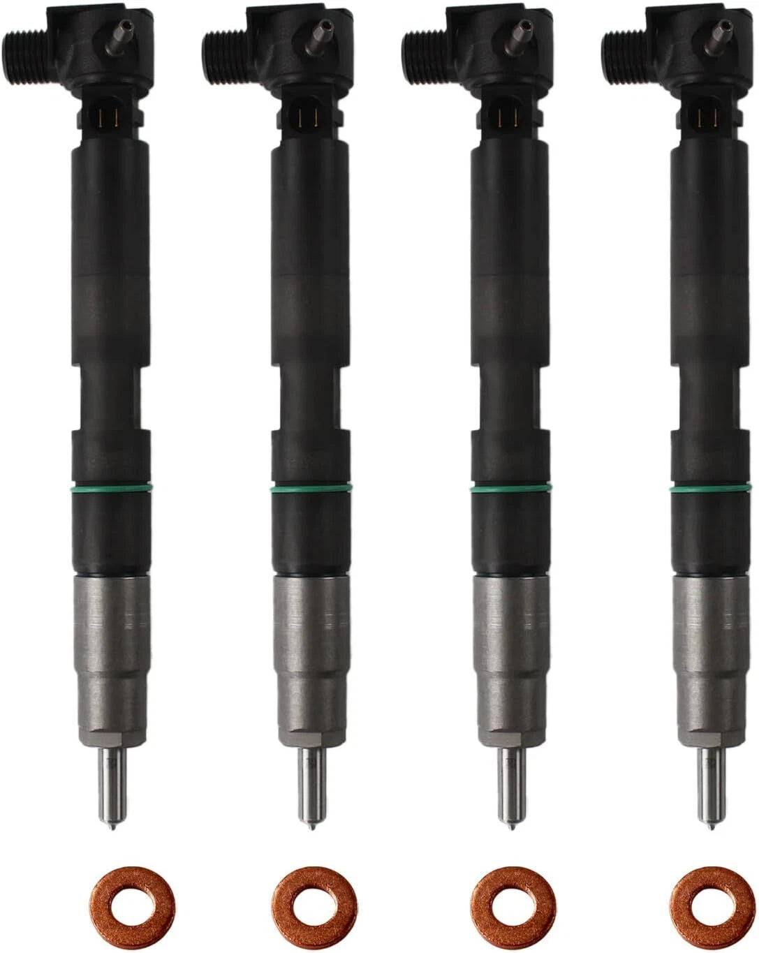 4X Fuel Injectors 28337917 for Doosan D18 D24 Bobcat 5600 5610 E32 E35 T110 T140